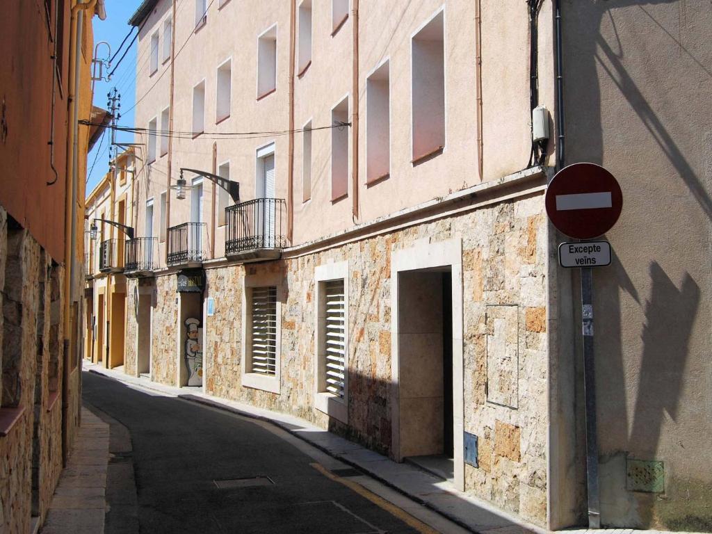 Hostal Fabrellas Caldes de Malavella Dış mekan fotoğraf